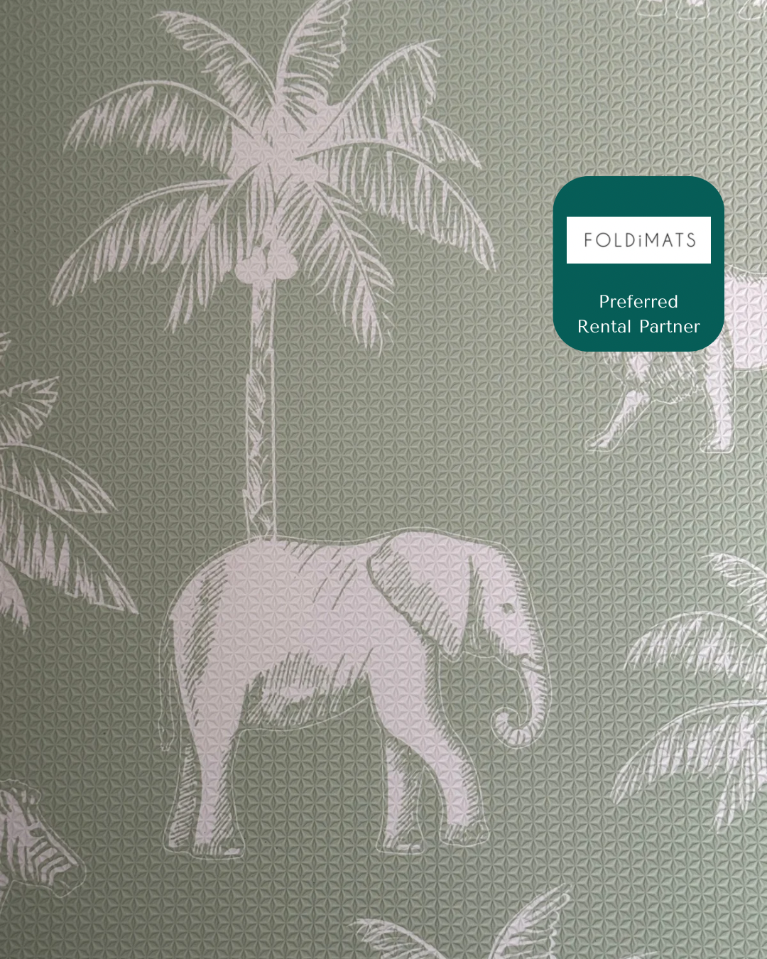 FOLDiMATS Safari Foldable Play Mat